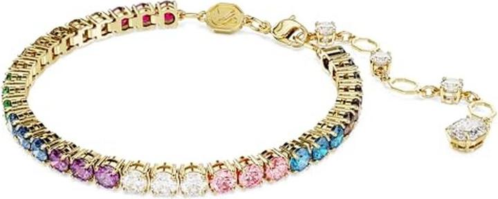 Image du produit Swarovski Matrix bracelet Round cut Multicolor Gold coloured top layer Gold Zirconia Multicolor Cubic Zirconia