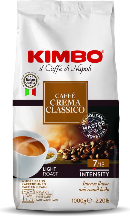 Actual product image Kimbo Crema Classico (1000 g, Light roast)