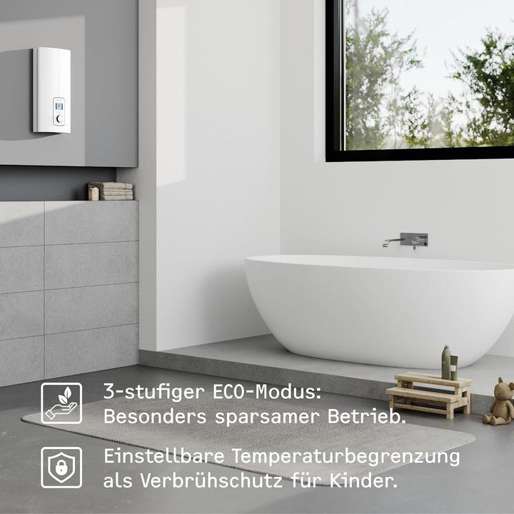 Actual product image Stiebel Eltron DEL 18/21/24 Plus Electronic instantaneous water heater, 3i technology