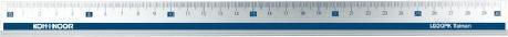 Immagine prodotto Koh-i-Noor LG30PK righello Righello da scrivania 34 cm Alluminio Alluminio, Blu 1 pezzo(i) (34 cm)