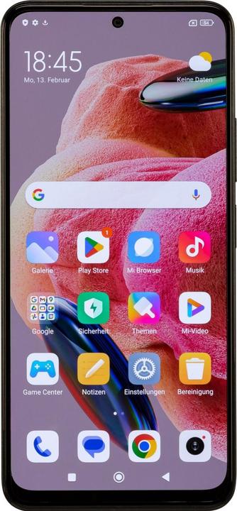 Produktbild Xiaomi Redmi Note 12 (128 GB, Onyx Gray, 6.67", Dual SIM, 4G)