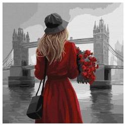 Ideyka Malen nach Zahlen - Nebliges London