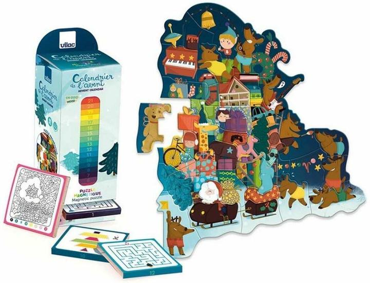 Produktbild Vilac Adventsturm mit Magnetpuzzle