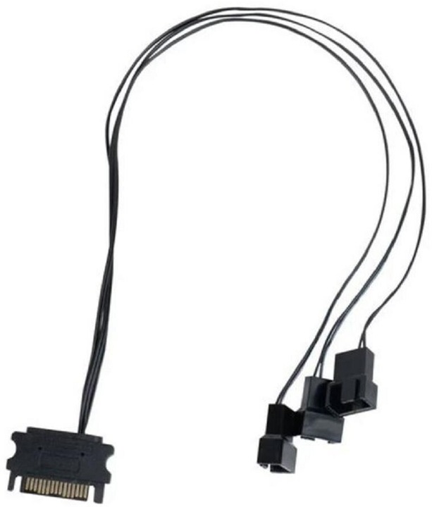 Produktbild Lian-Li UNI FAN SL Wireless LCD Lüfter, ARGB, PWM, 3er-Pack inkl. Controller - Reverse Blade, 120 mm (120 mm, 3 x)