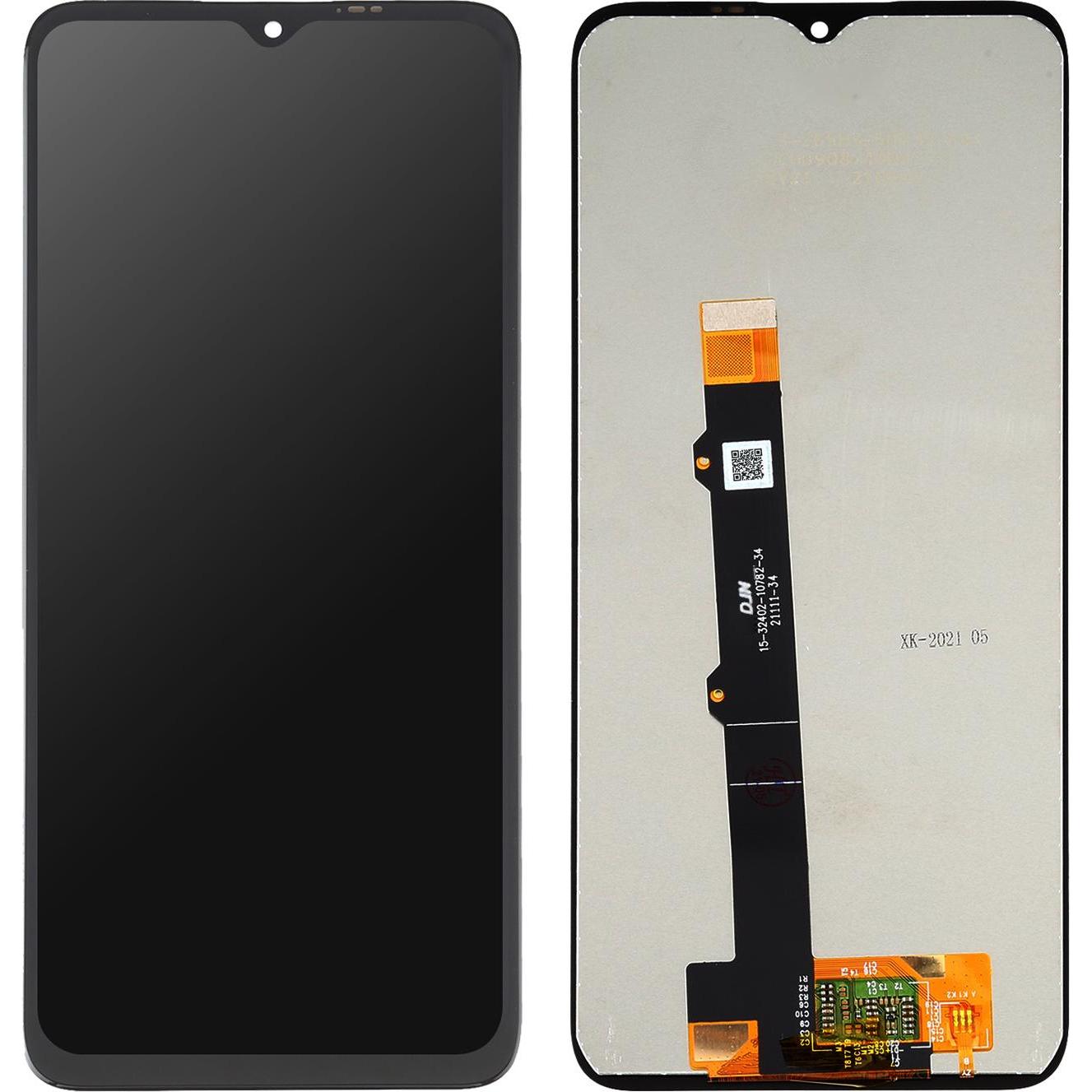 Clappio Ersatzdisplay (Motorola Moto G50), Mobilgerät Ersatzteile, Schwarz