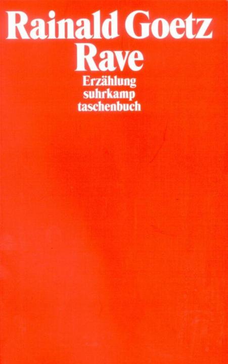 Produktbild Rave (Deutsch, Rainald Goetz, 2015)