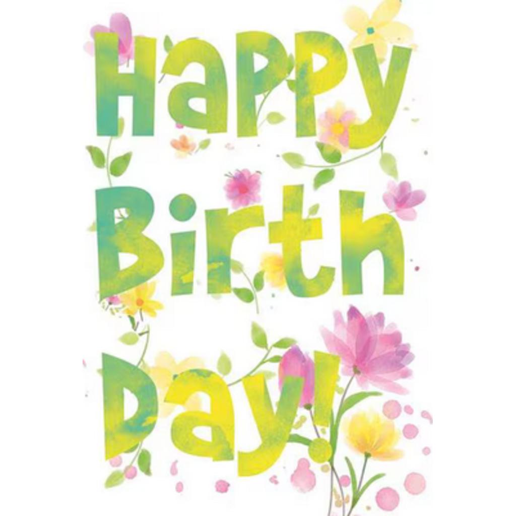 Braun + Company, Servietten, Serviette Atelier "Big Birthday" 33 x 33 cm 20er Packung (20 x, 33 x 33 cm)