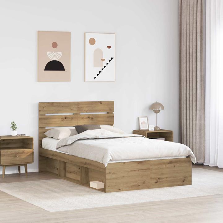 Image du produit vidaXL Moderner Bettrahmen (120 x 200 cm)