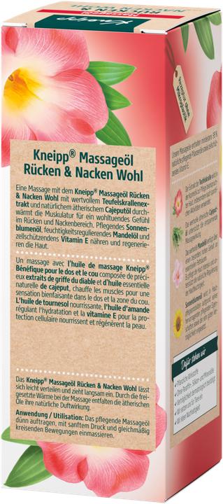 Image du produit Kneipp Rücken + Nacken Wohl (100 ml)
