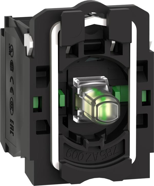 Actual product image Schneider Electric Auxiliary switch block, Ř 22, white Integral ZB5AW0M13