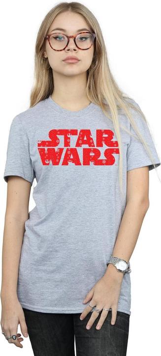 Immagine prodotto Star Wars Christmas Logo Maglietta Ampia Donna (XL)