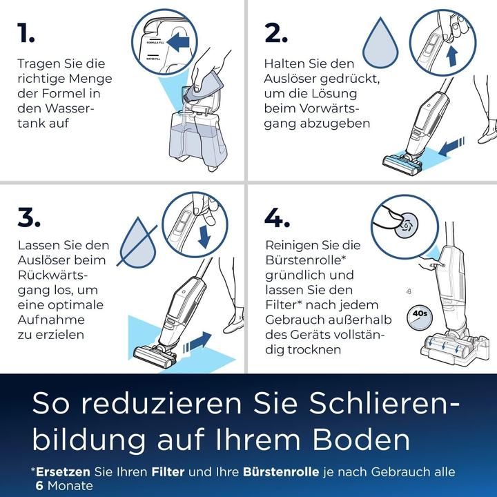 Productafbeelding Bissell CrossWave C3 Pro Nat-droog stofzuiger (Stofzuigen + dweilen)