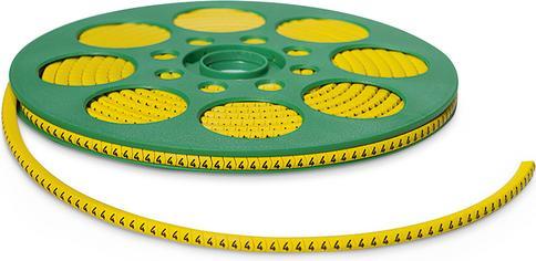 Actual product image HellermannTyton Slide on cable marker.