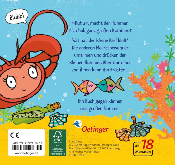 Produktbild Der Hummer hat Kummer (Deutsch, Susanne Weber, Tanja Jacobs, 2015)