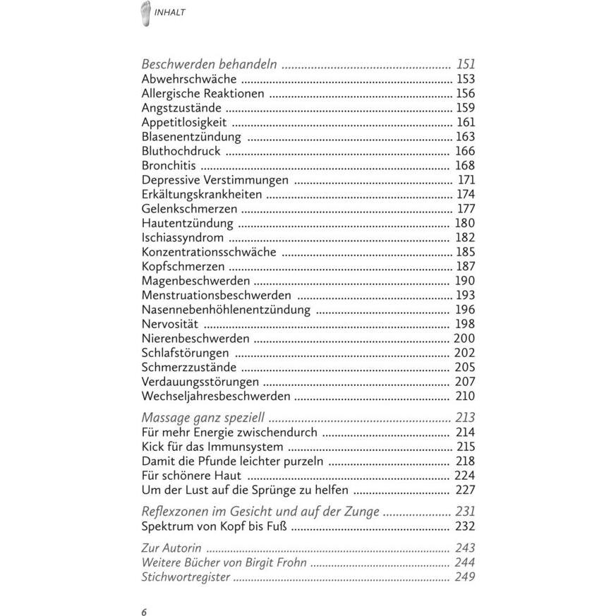 Thumbnail - Reflexzonenmassage, Ratgeber von Birgit Frohn