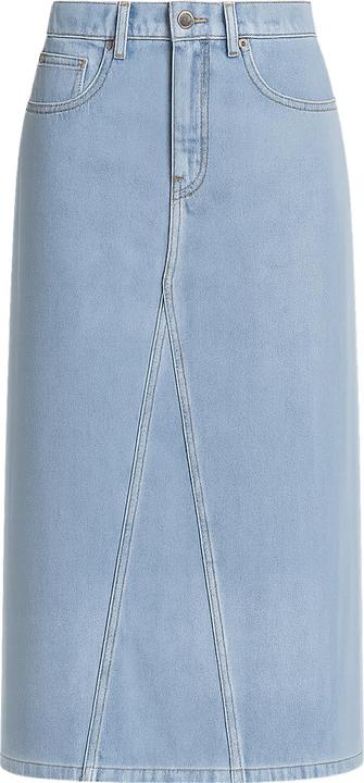 Urban Classics Ladies Soft Denim Midi Skirt - 193361 (26, S)