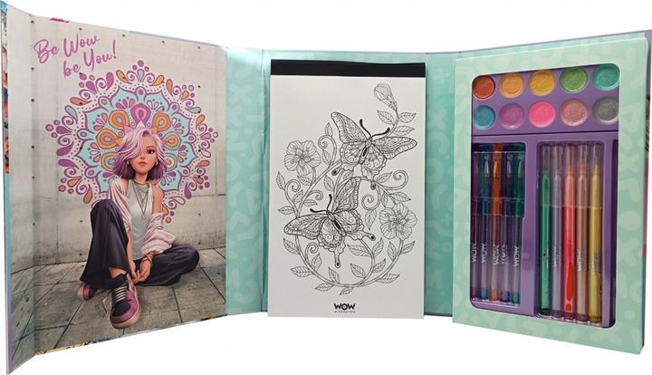 Actual product image WOW Mandala Art Set Glitter it up!