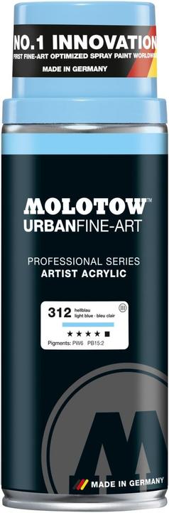 Produktbild Molotow Farbspray Artist Acrylic Urban Fine-Art 400ml hellblau (Hellblau, 400 ml)