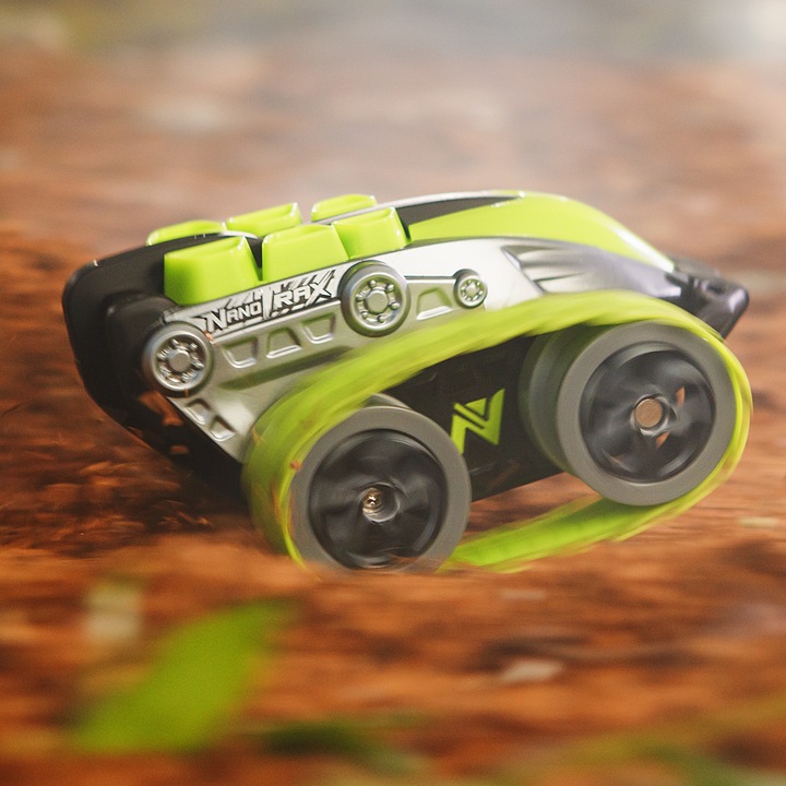 Produktbild Nikko 10181 Nano Trax Ferngesteuertes RC Auto, Mini Offroad Raupenfahrzeug, Kleiner Panzer mit...