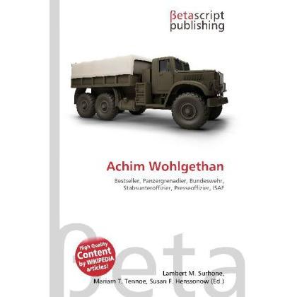 Achim Wohlgethan, Fachbücher von Lambert M. Surhone, Miriam T. Timpledon, Susan F. Marseken