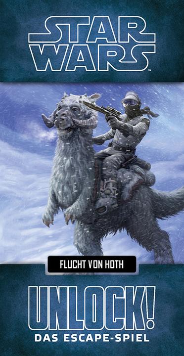 Actual product image Asmodée SCOD0058 - Unlock! Star Wars-Flucht von Hoth, single scenario, 1-6 players, ages 10+ (DE edition) (German)
