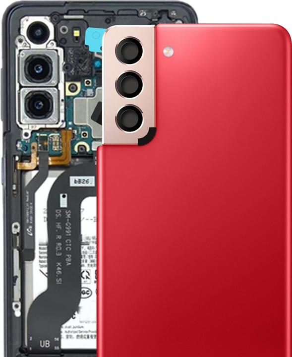Image du produit Samsung Couvercle de batterie original, dos Galaxy S21 Plus - Phantom Red