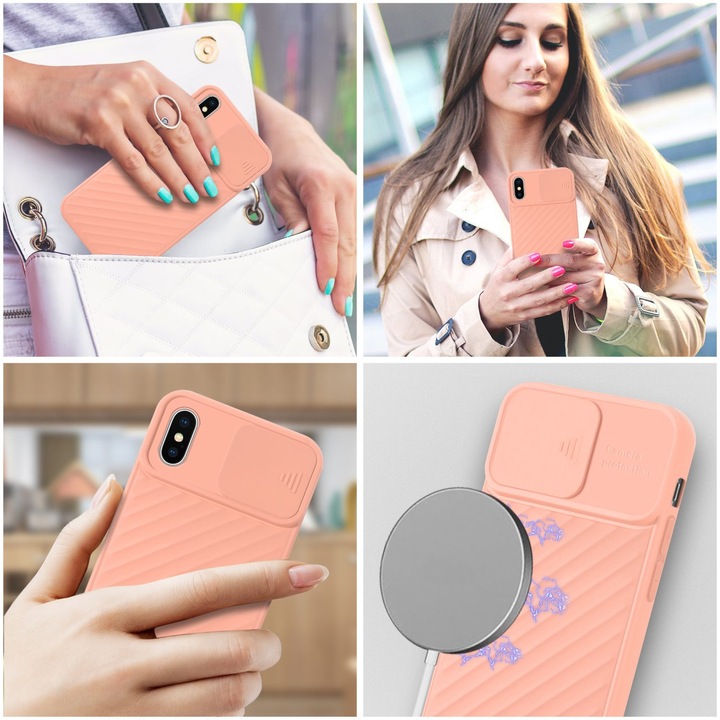 Actual product image Cadorabo TPU cover with camera protection (Apple iPhone XS Max)
