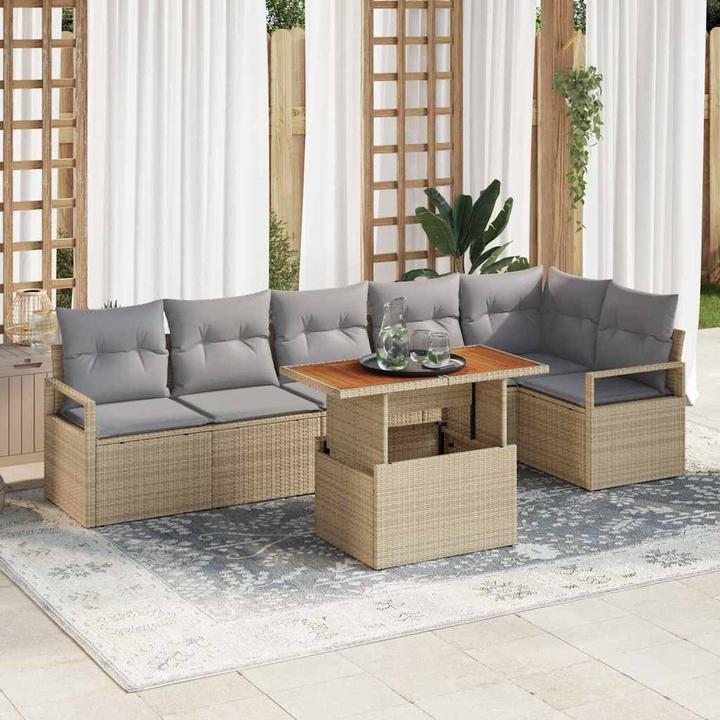 Produktbild vidaXL Garten-Essgruppe (100 x 55 x 73 cm)