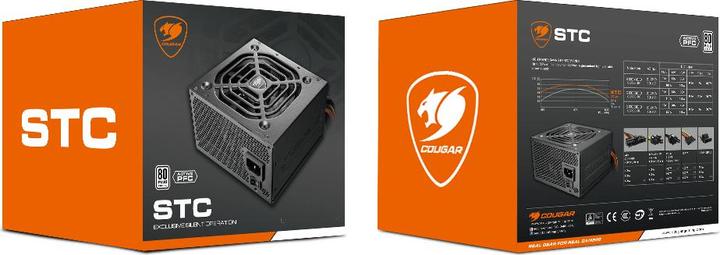 Actual product image Cougar Zasilacz STC 600W (31SC060001P01) (600 W)