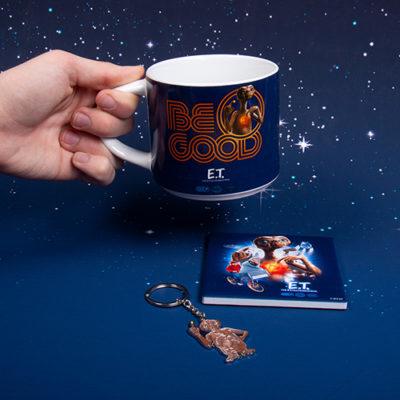 Immagine prodotto Fizz Creations Tazza, sottobicchiere e portachiavi E.T. - The Extra-Terrestrial Set Be Good (250 ml, 3 x)