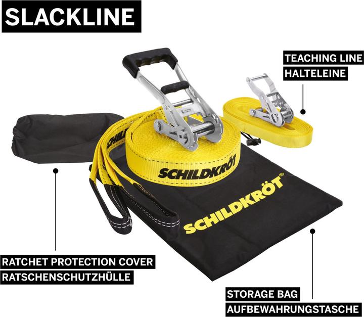 Produktbild Schildkröt Slackline mit Teaching Line
