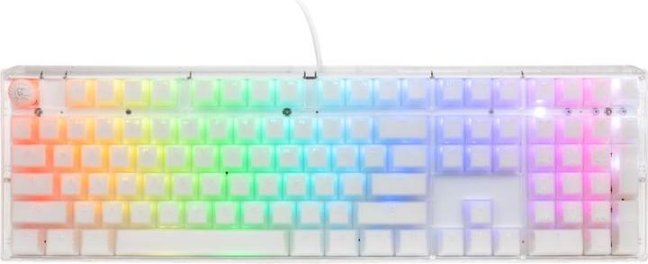 Immagine prodotto Ducky Tastiera da gioco One 3 Aura White, LED RGB - MX-Blue (US) (USA, Cablato)