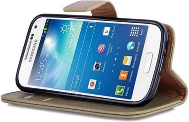 Actual product image Cadorabo Book Luxury Cover (Samsung Galaxy S4 mini)