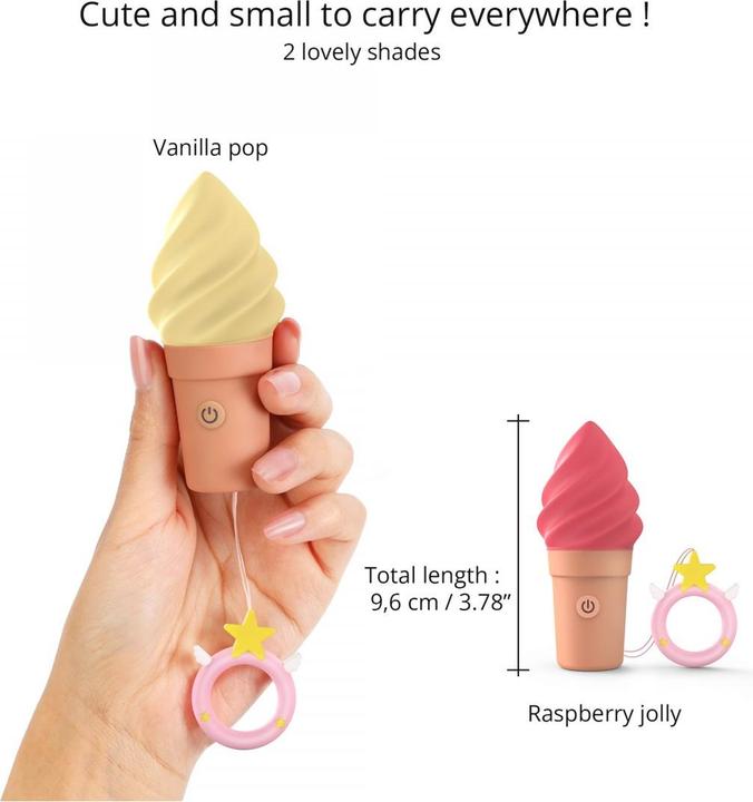Immagine prodotto Love to Love Stimulateur Cand'Ice Vanilla Pop - Amore per l'amore (Eau de toilette)