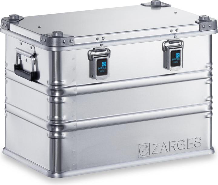 Actual product image Zarges Aluminum transport box