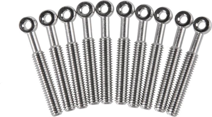 Epower Augenschrauben M3, ms-vernickelt