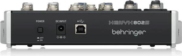 Actual product image Behringer 802S - 8-kanałowy kompaktowy mikser analogowy z interfejsem USB zaprojektowany specjalnie (Studio- and Livemixer)