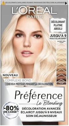 Immagine prodotto L'Oréal Paris L'Oreal Recital Preference Les Blondissimes Platinum Bleach