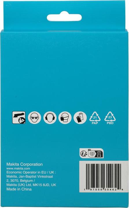 Actual product image Makita Netzschleifmittel 100x150 mm A240 - D (240)