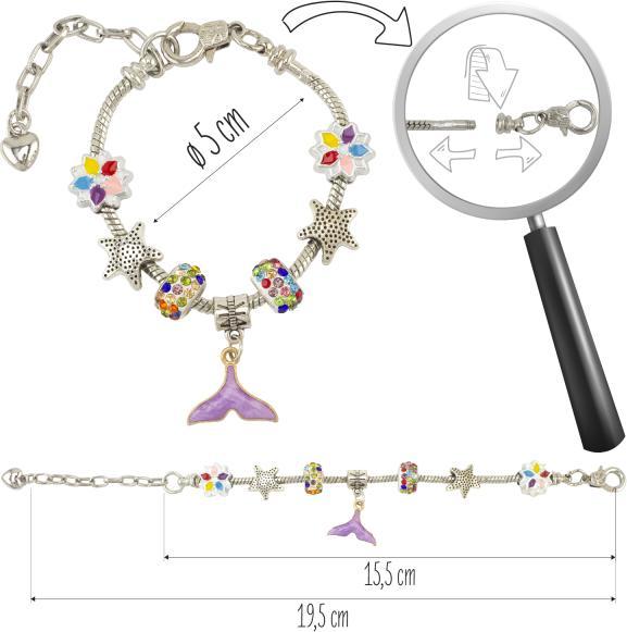 Image du produit Ulysse Couleurs d'Enfance Très beau bracelet avec motif de baleine (Métal)