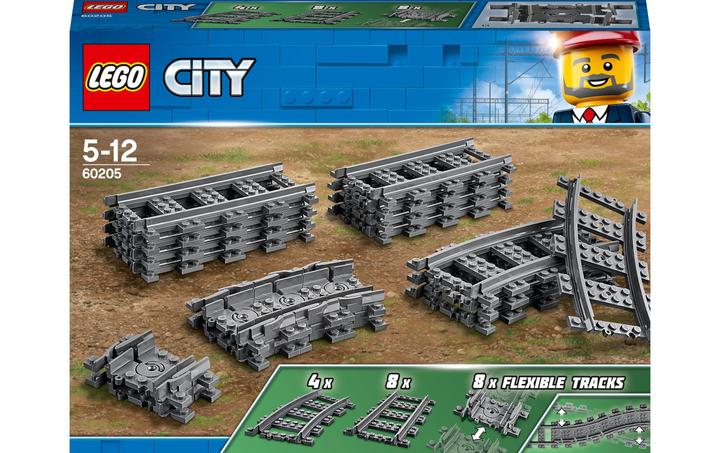 Actual product image LEGO Rails (60205, LEGO City)