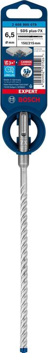 Image du produit Bosch Professional Zubehör Foret marteau Expert SDS plus-7X, 6,5 x 150 x 215 mm (6.5 millimètres)