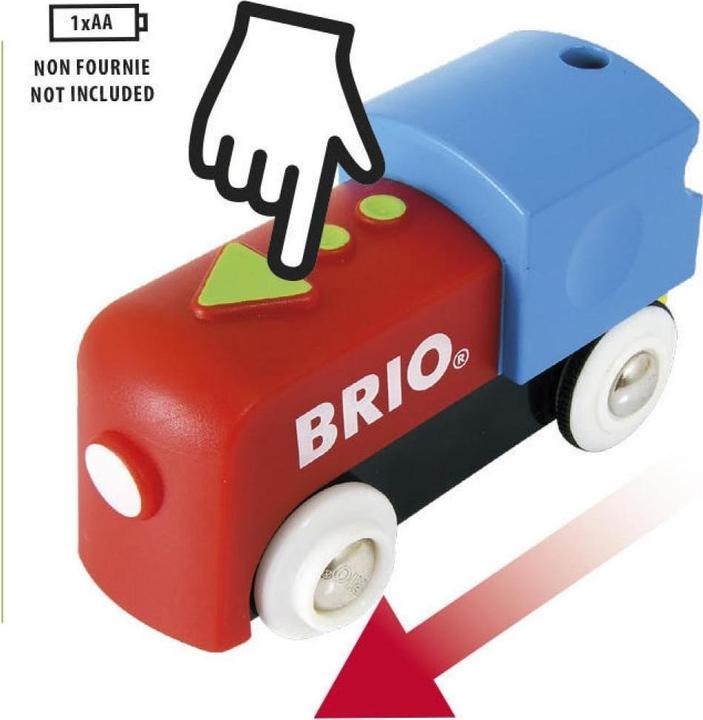 Actual product image Brio My first train set with battery locomotive