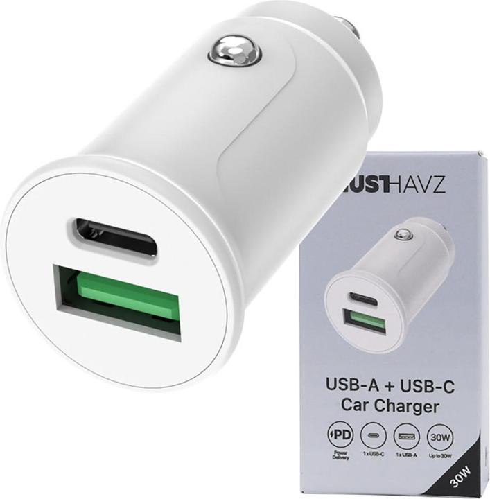 Actual product image Musthavz USB Auto Ladegerät 12W / USB-C 30W