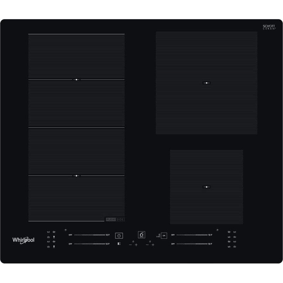 Whirlpool WF S0160 NE Black Built-in Zone induction hob 4 zone(s), Kochfeld, Schwarz