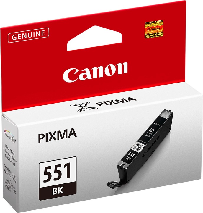Actual product image Canon Cli-551bk (FC)