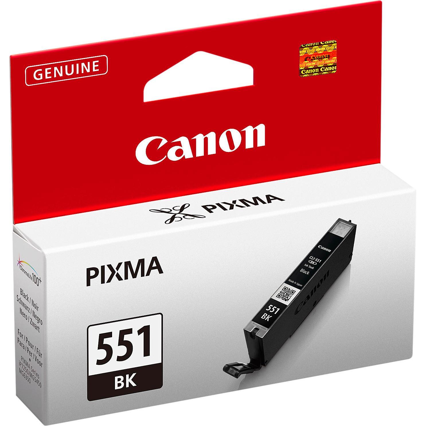 Canon, Druckerpatrone, Cli-551bk (BK)