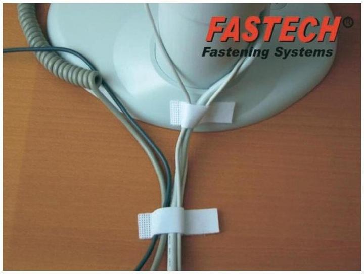 Actual product image Fastech Set Cable Organization TV & Computer (Velcro cable ties, 37 pcs.)