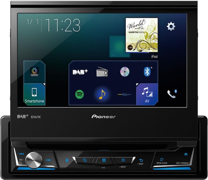 Produktbild Pioneer AVH-Z7000DAB inkl. DAB-Antenne (Apple Carplay)