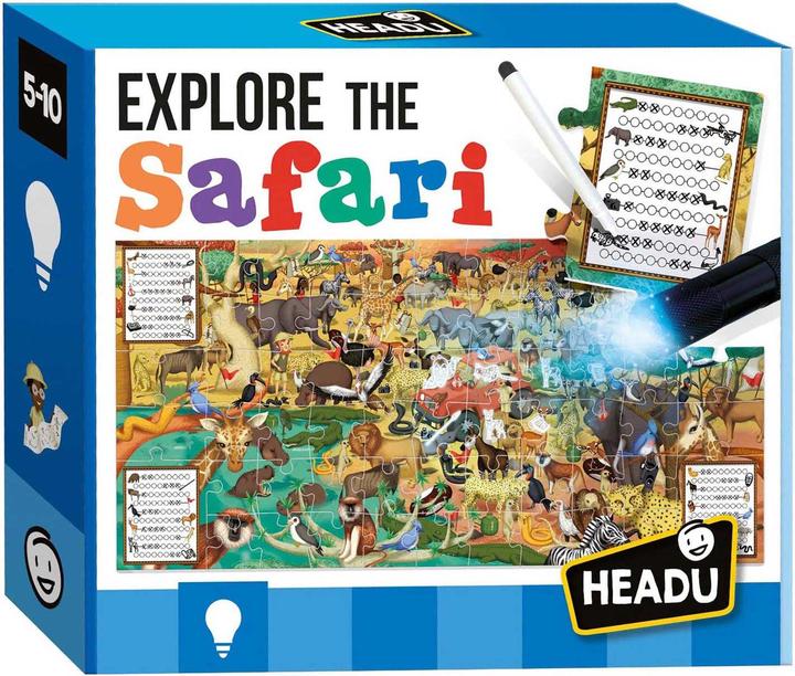 Immagine prodotto Esplora il puzzle di Safari (70 pezzi)
